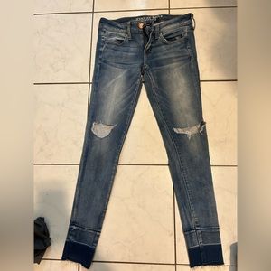 Two color jeans